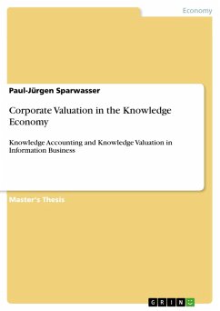 Corporate Valuation in the Knowledge Economy (eBook, ePUB) - Sparwasser, Paul-Jürgen