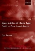 Speech Acts and Clause Types (eBook, ePUB)