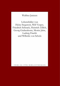 Lebensbilder von Dichtern I, 1 (eBook, ePUB) - Jantzen, Walther