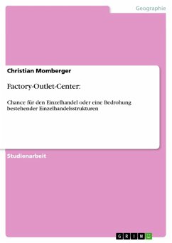 Factory-Outlet-Center: (eBook, ePUB) - Momberger, Christian
