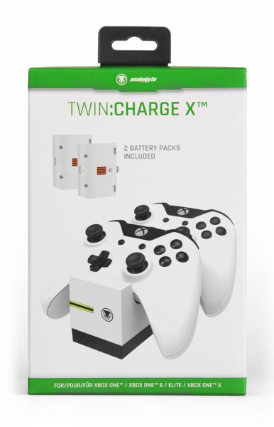 Snakebyte Xbox One Twin:Charge X White - Portofrei bei bücher.de kaufen