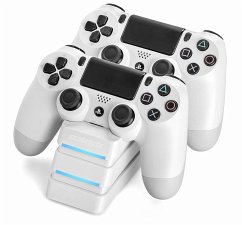 Snakebyte Ps4 Twin:Charge 4 White