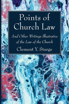 Points of Church Law - Sturge, Clement Y.