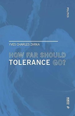 How Far Should Tolerance Go? - Zarka, Yves Charles