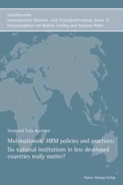 Multinationals' HRM policies and practices - Ayentimi, Desmond Tutu