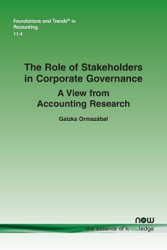 The Role of Stakeholders in Corporate Governance