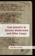 Text Genetics in Literary Modernism and... - Bild 1