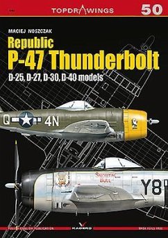 Republic P-47 Thunderbolt: D-25, D-27, D-30, D-40 Models - Noszczak, Maciej