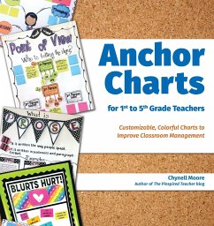 Anchor Charts for 1st to 5th Grade Teachers: Customizable Colorful Charts to Improve Classroom Management and Foster Student Achievement - Moore, Chynell