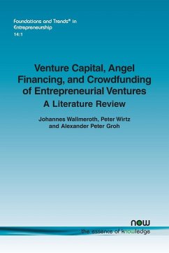 Venture Capital, Angel Financing, and Crowdfunding of Entrepreneurial Ventures - Wallmeroth, Johannes; Wirtz, Peter; Groh, Alexander Peter