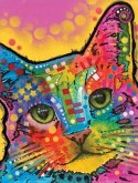Dean Russo Tilted Head Cat Journal: Lined Journal