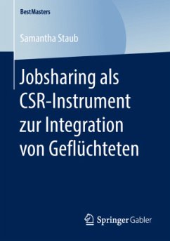 Jobsharing als CSR-Instrument zur Integration von Geflüchteten - Staub, Samantha