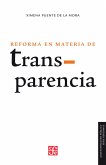 La reforma en materia de transparencia (eBook, PDF)