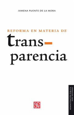 Cover La reforma en materia de transparencia (eBook, PDF)