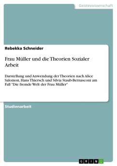 Frau Müller und die Theorien Sozialer Arbeit (eBook, ePUB) - Schneider, Rebekka