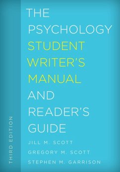 Cover The Psychology Student Writer's Manual and Reader's Guide (eBook, ePUB)