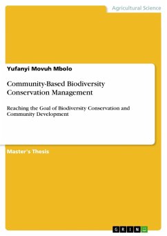 Community-Based Biodiversity Conservation Management (eBook, ePUB) - Movuh Mbolo, Yufanyi