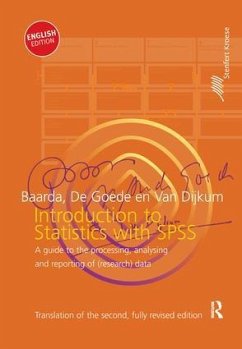 Introduction to Statistics with SPSS - Baarda, Ben; Martijn, De Goede; Dijkum, Cor van