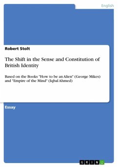 The Shift in the Sense and Constitution of British Identity (eBook, ePUB)