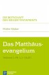 Das Matthäusevangelium (eBook, PDF) - Bild 1