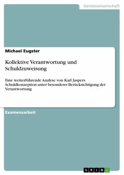 Kollektive Verantwortung und Schuldzuweisung (eBook, ePUB) - Eugster, Michael