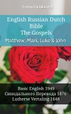 English Russian Dutch Bible - The Gospels II - Matthew, Mark, Luke & John (eBook, ePUB)