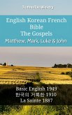 English Korean French Bible - The Gospels - Matthew, Mark, Luke & John (eBook, ePUB)