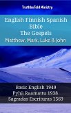 English Finnish Spanish Bible - The Gospels - Matthew, Mark, Luke & John (eBook, ePUB)