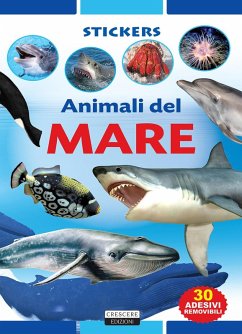Cover Animali del mare. Con 30 adesivi removibili