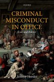 Criminal Misconduct in Office (eBook, ePUB)