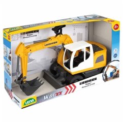LENA® 04611 - WORXX Bagger Liebherr A918 Litronic, Schaufelbagger, Sandspielzeug, 48 cm