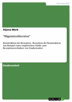 "Migrantenliteratur" (eBook, ePUB)