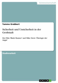 Sicherheit und Unsicherheit in der Großstadt (eBook, ePUB)