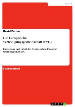 Die Europäische Verteidigungsgemeinschaft (EVG) (eBook, ePUB)