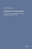 Legislation and Exposition (eBook, PDF)