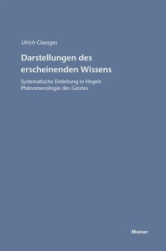 Darstellungen des erscheinenden Wissens (eBook, PDF) - Claesges, Ulrich