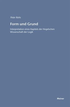 Form und Grund (eBook, PDF) - Rohs, Peter