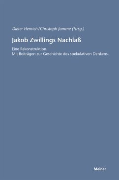 Jakob Zwillings Nachlass (eBook, PDF) - Henrich, Dieter