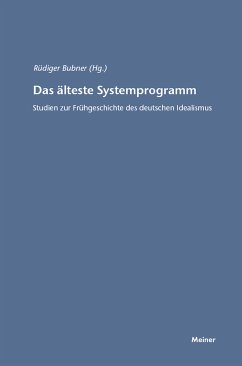 Das älteste Systemprogramm (eBook, PDF)