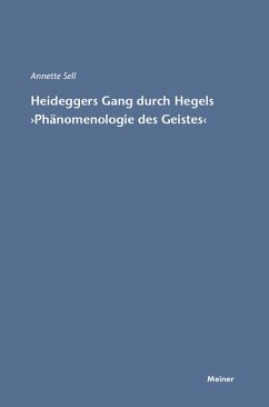 Cover Martin Heideggers Gang durch Hegels »Phänomenologie des Geistes« (eBook, PDF)