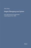 Hegels Übergang zum System (eBook, PDF)