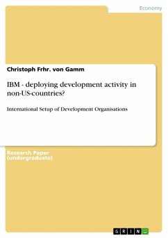 IBM - deploying development activity in non-US-countries? (eBook, ePUB)