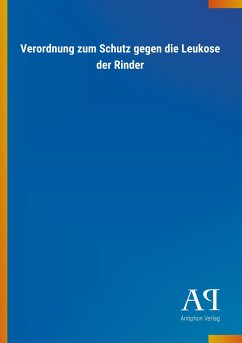 Verordnung zum Schutz gegen die Leukose der Rinder