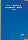 Gesetz zur Errichtung eines Sondervermögens 