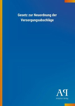 Gesetz zur Neuordnung der Versorgungsabschläge - Antiphon Verlag