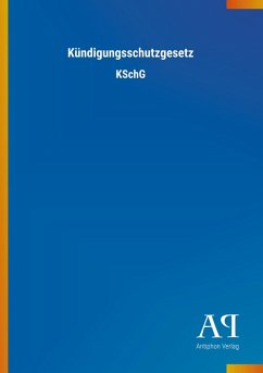 Cover Kündigungsschutzgesetz