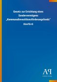 Gesetz zur Errichtung eines Sondervermögens 