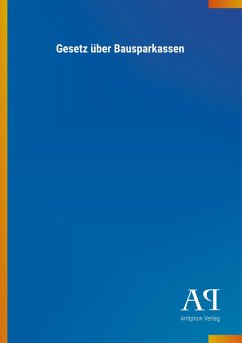 Cover Gesetz über Bausparkassen
