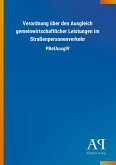Verordnung über den Ausgleich gemeinwirtschaftlicher Leistungen im Straßenpersonenverkehr
