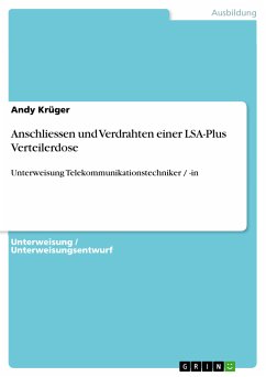 Anschliessen und Verdrahten einer LSA-Plus Verteilerdose (eBook, ePUB) - Krüger, Andy